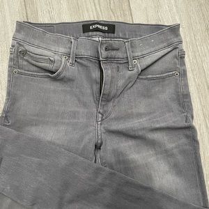 Express Gray Denim